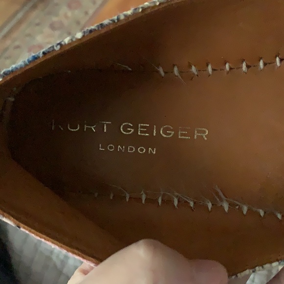 Kurt Geiger London Snake Print Espadrilles 39 - Picture 6 of 7